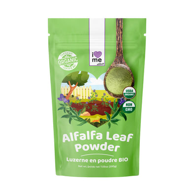 Organic Alfalfa Leaf Powder I Love Me attitude