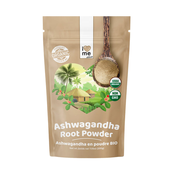 Organic Ashwagandha Root Powder I Love Me attitude