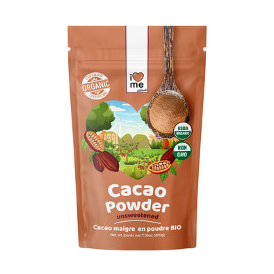 Organic Cacao Powder I Love Me attitude