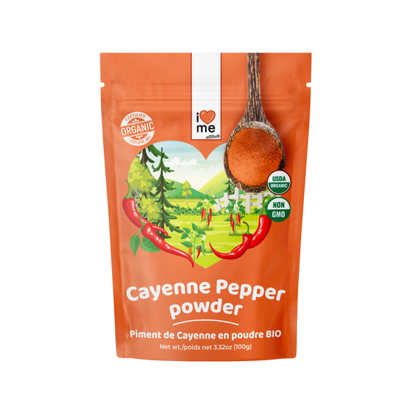 Organic Cayenne Pepper Powder I Love Me attitude
