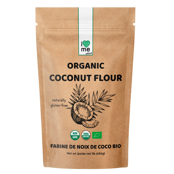 Organic Coconut Flour naturally gluten-free I LOVE ME attitude