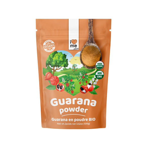 Organic Guarana Seed Powder I Love Me attitude