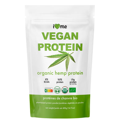 Organic Vegan Hemp Protein Powder I Love Me attitude