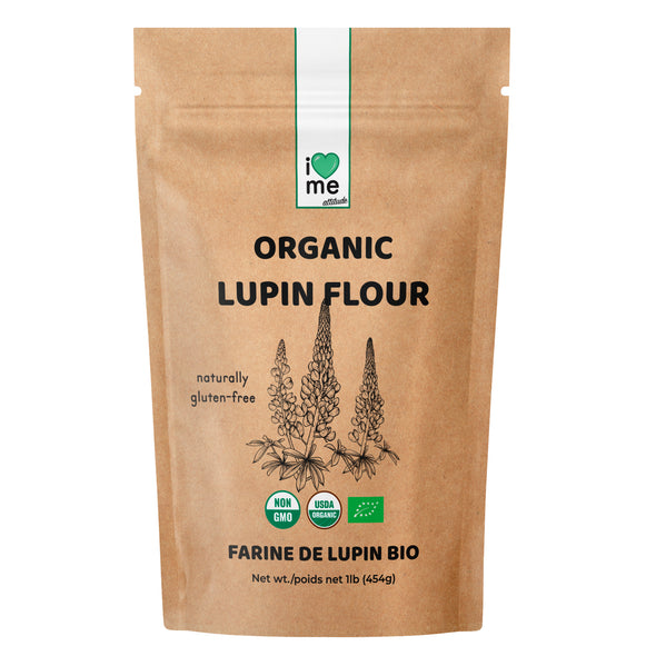Organic Lupin Flour naturally gluten-free I Love Me attitude