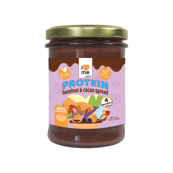 Organic Hazelnut & Cacao Protein Spread I LOVE ME attitude