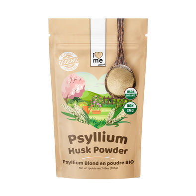 Organic Psyllium Husk Powder I Love Me attitude
