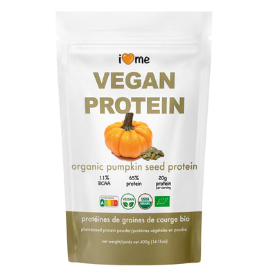 Organic Pumpkin Protein Powder I LOVE ME attitude