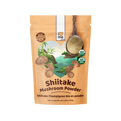 Organic Shiitake Mushroom Powder - I LOVE ME attitude
