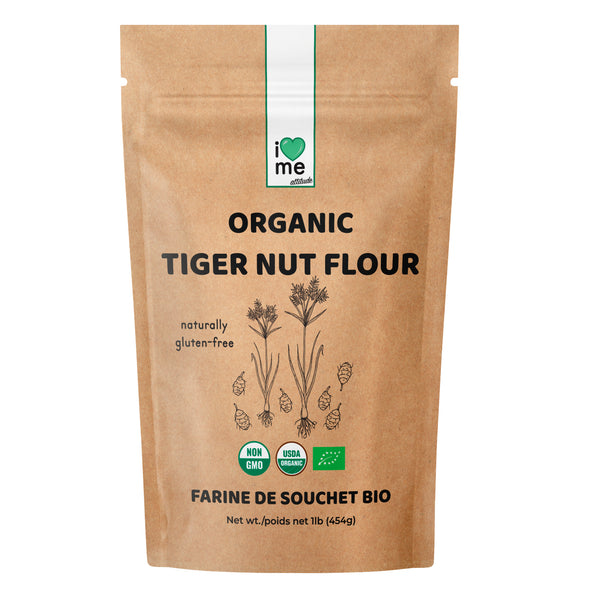 Organic Tiger Nut Flour naturally gluten-free I LOVE ME attitude