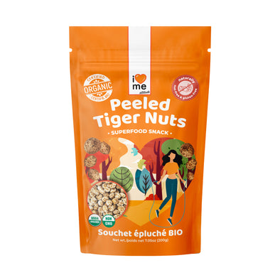 Organic Peeled Tiger Nuts Chufa I LOVE ME attitude